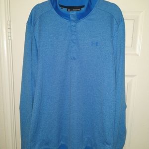 Under Armour Golf Cold Gear Quarter Snap Pullover Men's sz XXL Loose Fit.